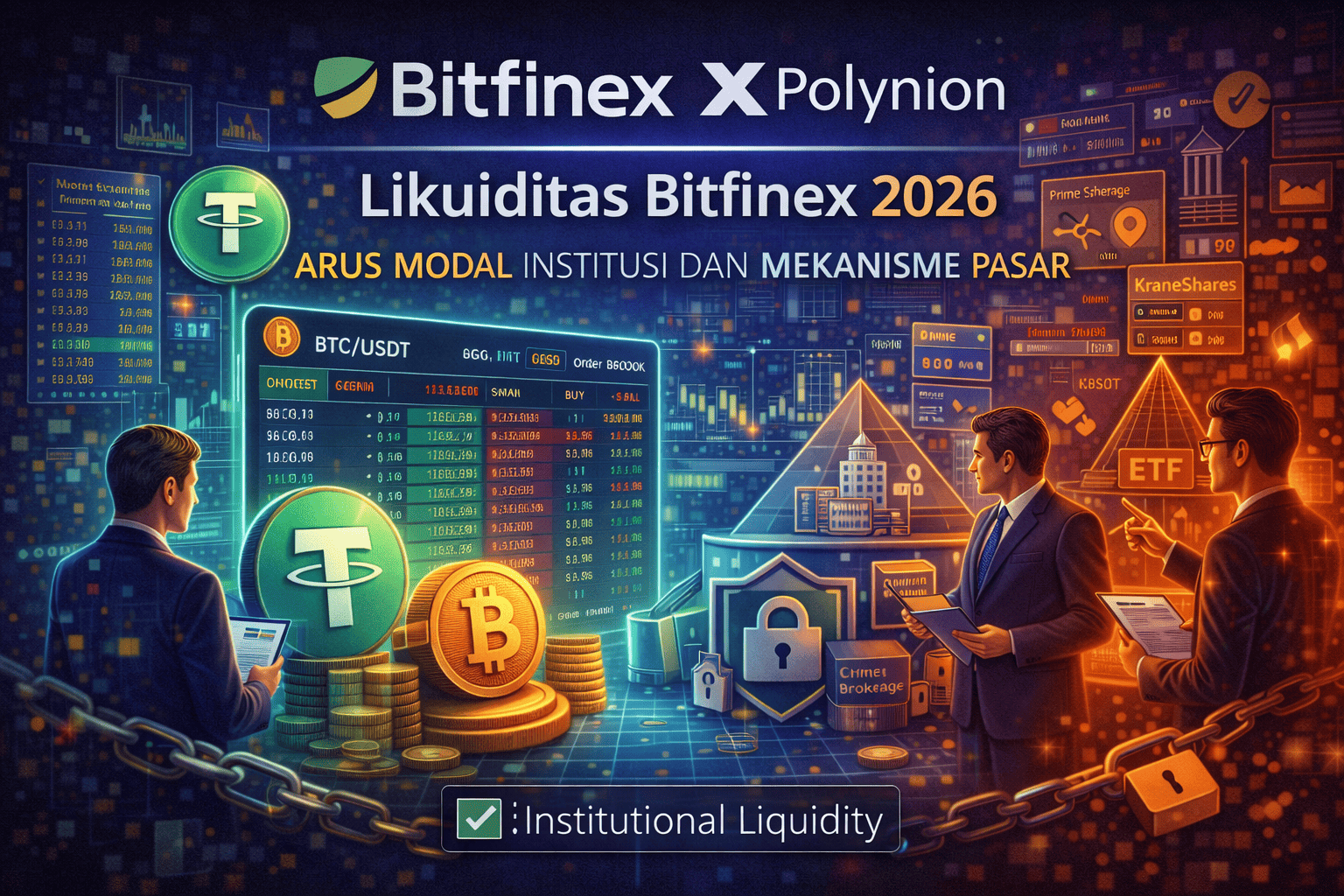 Likuiditas Bitfinex 2026 dan mekanisme pasar institusional