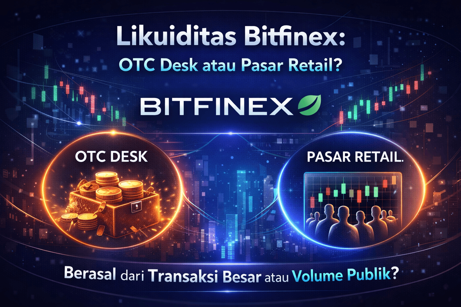 Likuiditas Bitfinex: OTC Desk atau Pasar Retail?