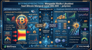BitfinexPrediction Prediksi Leverage Kripto: Waspadai Risiko Likuidasi Saat Bitcoin Menguji Level $82.000